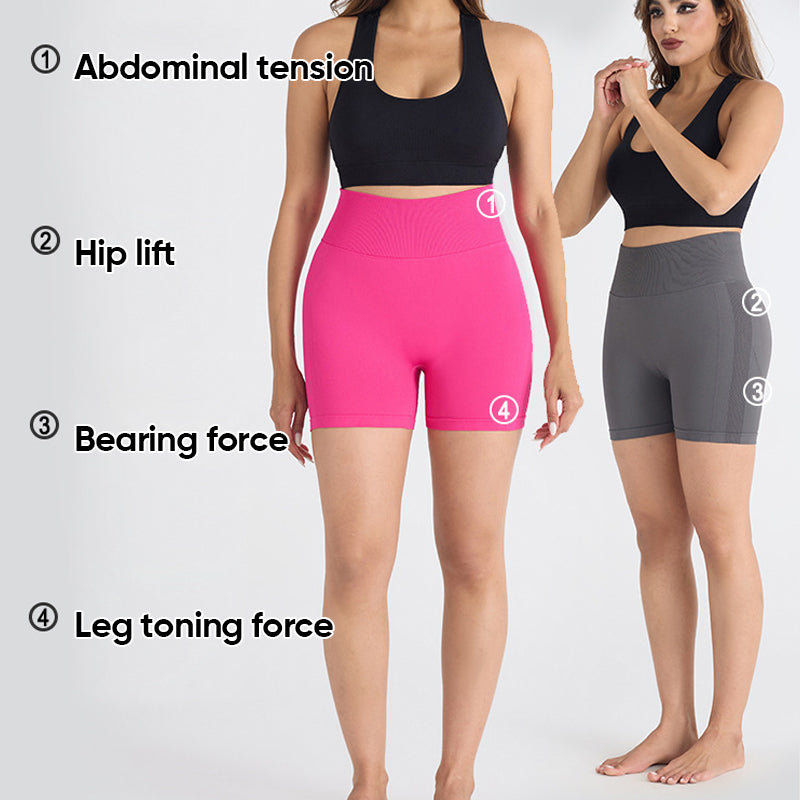 Women's Workout Shorts High Waisted Booty Shorts