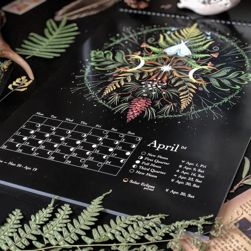 2025 Dark Forest Lunar Calendar