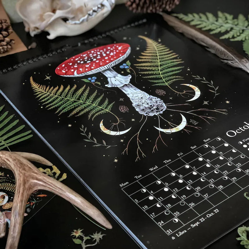 2025 Dark Forest Lunar Calendar