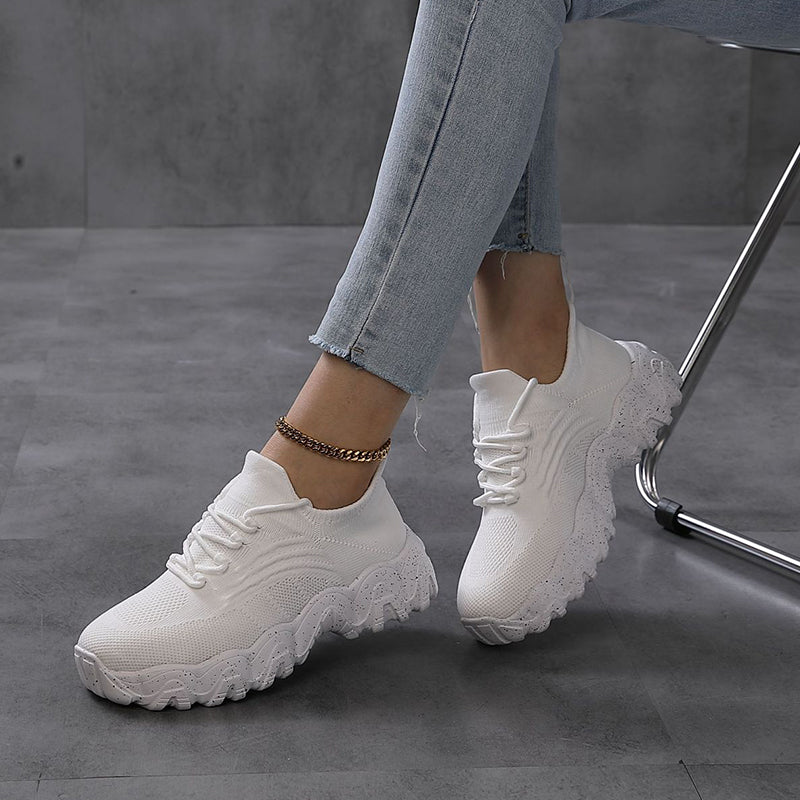 2024 Summer Lace-up Low Top Slip on Women Sneakers