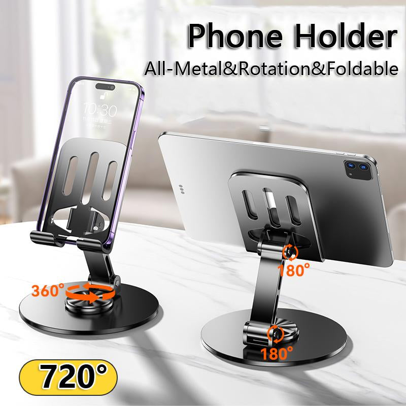 360 Rotation All-Metal Phone Holder