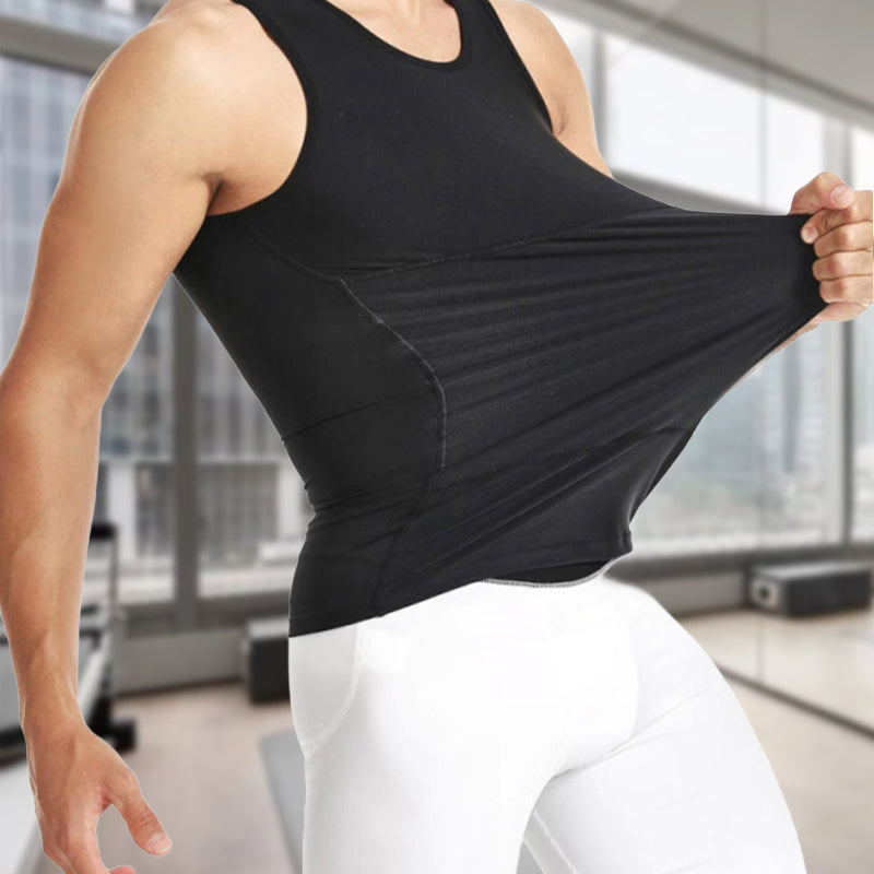 Men's slimming shapewear tank top