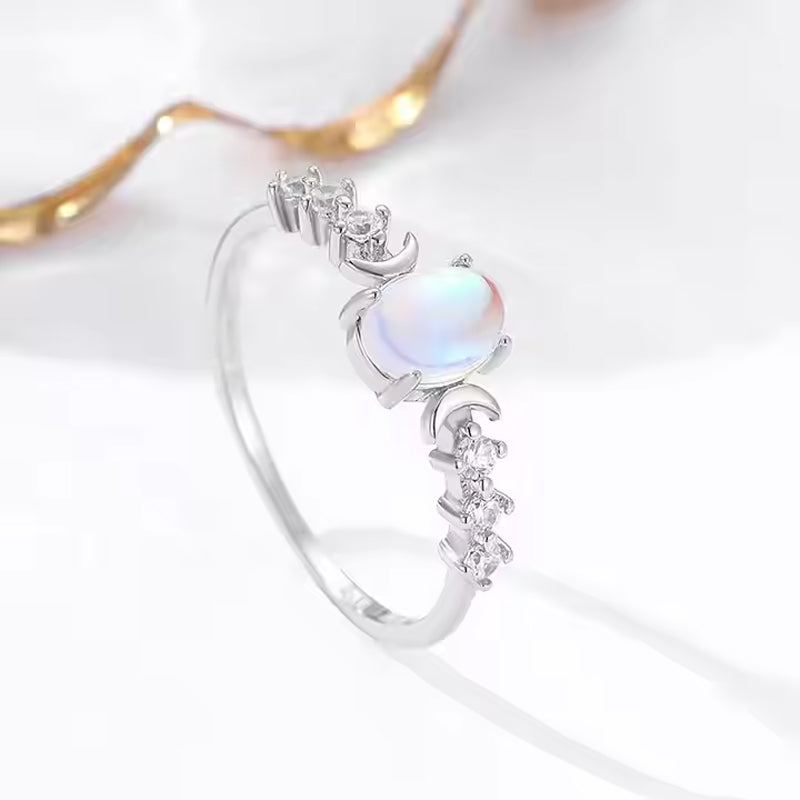 Moon Gemstone Ring