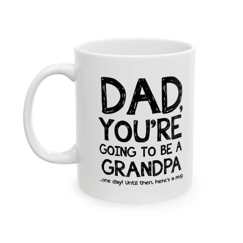 Mom, Going To Be A Grandma Funny Coffee Mug