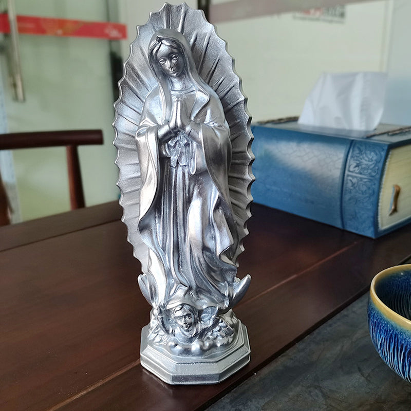 Virgen Mary Statue Decor