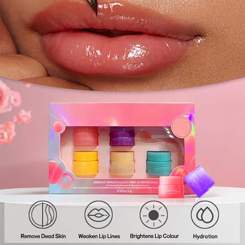 5 Color Lip Mask Set