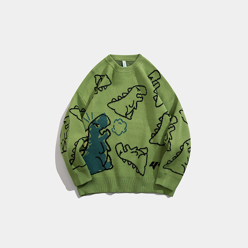 Little Dinosaur Loose Casual Sweater