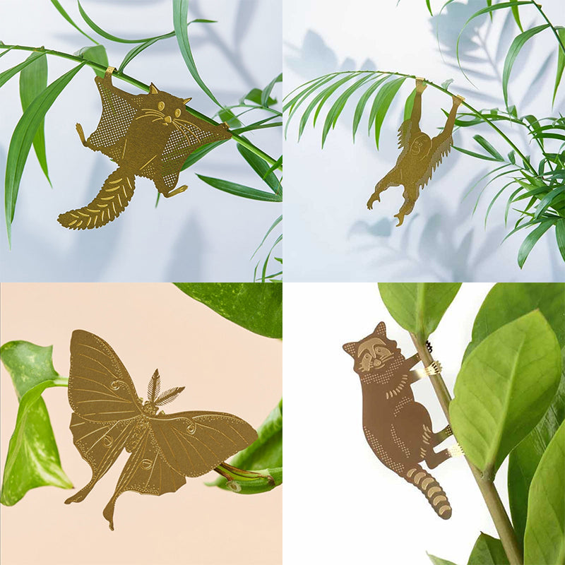 Potted Plant Animal Decoration