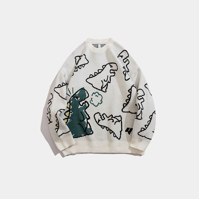 Little Dinosaur Loose Casual Sweater