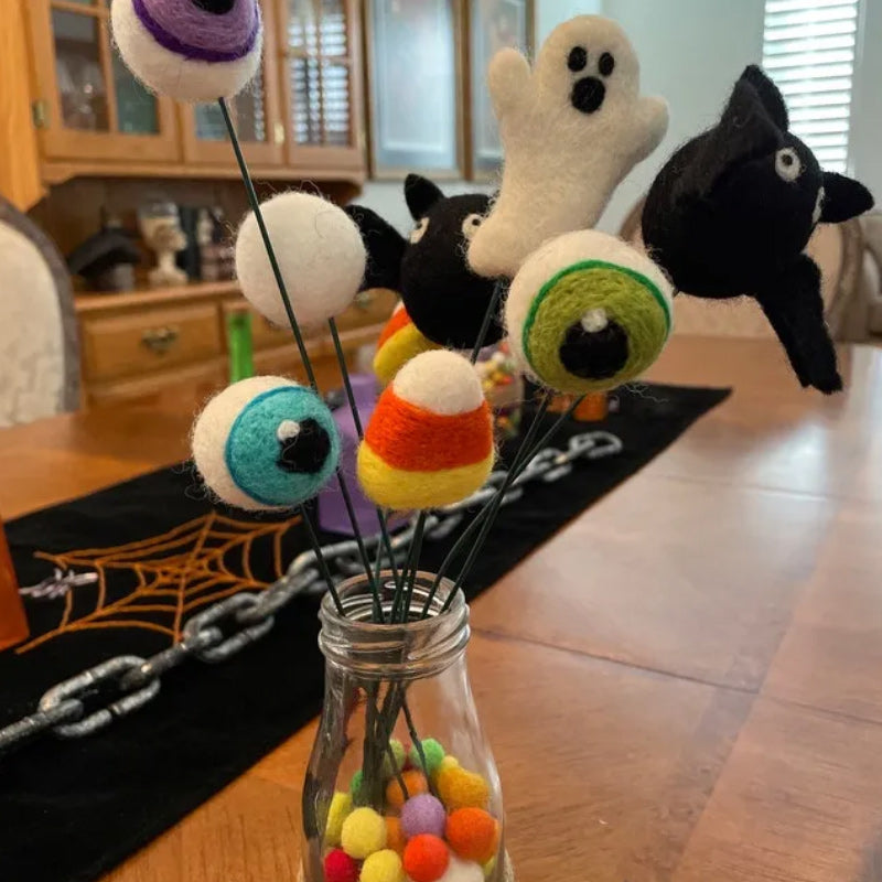 Halloween Felt Monster Eyeballs