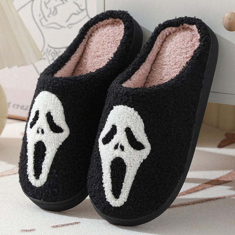 Soft Plush Comfy Halloween Slippers