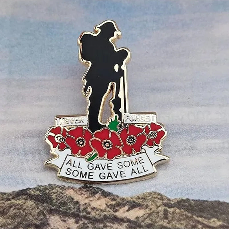 Limited Edition Red Poppy 110th Anniversary Badge