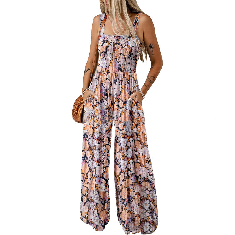 Women's Casual Loose Overalls Jumpsuits