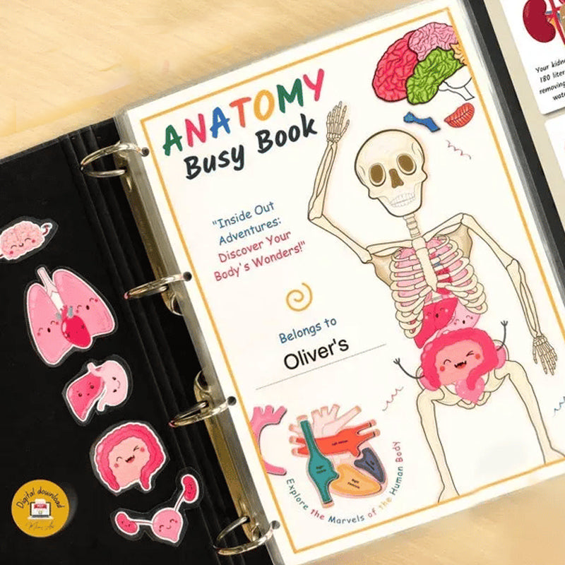 Human Anatomy Busy Book