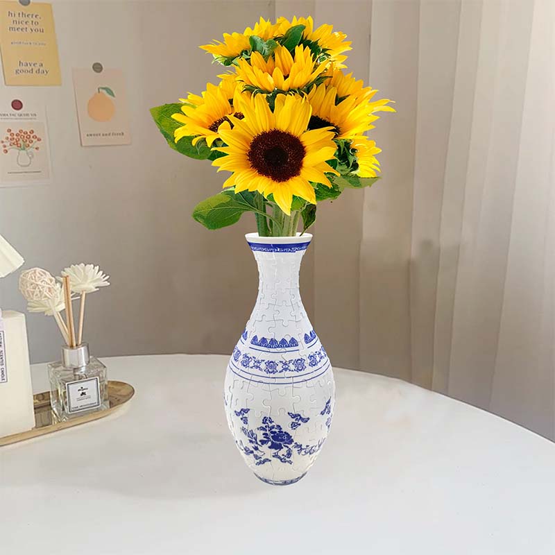 3D Art Puzzle Vase