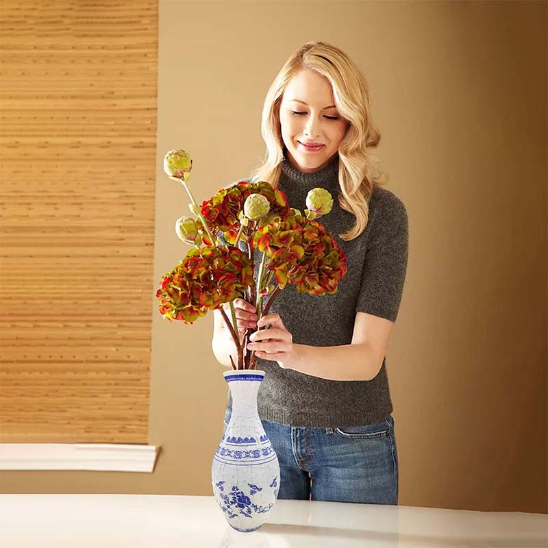 3D Art Puzzle Vase