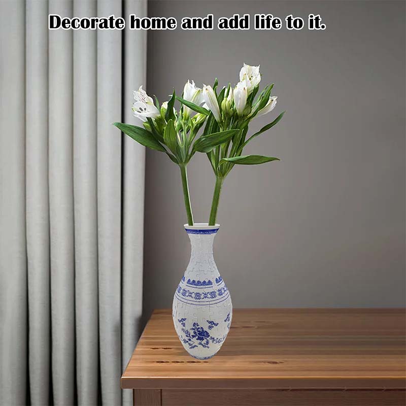 3D Art Puzzle Vase