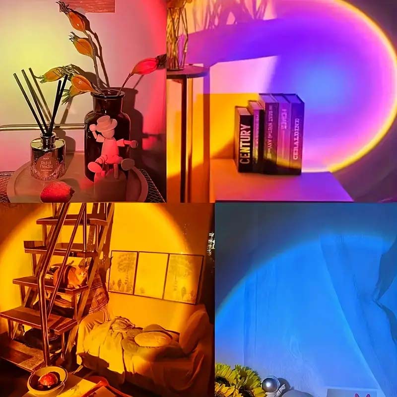 RGB Sunset Projection Lamp