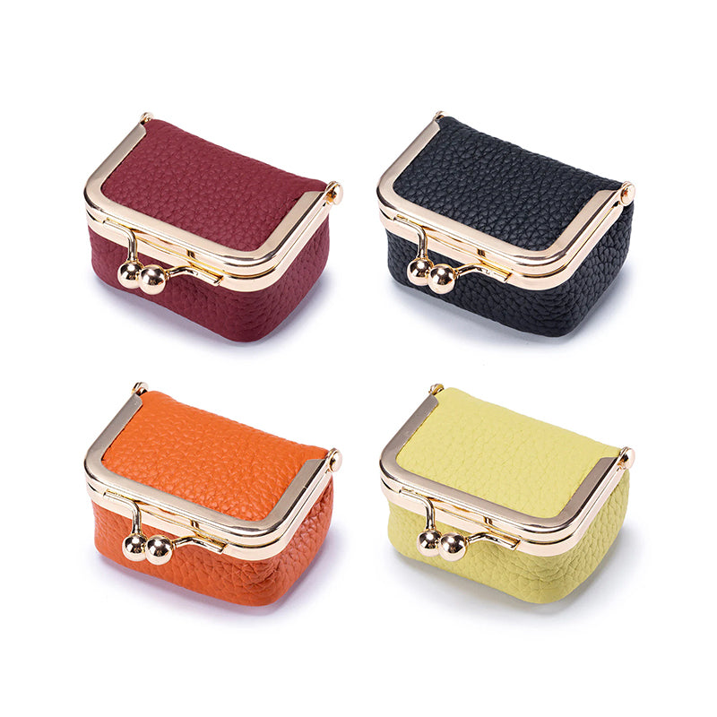 Genuine Leather Mini Jewelry Box