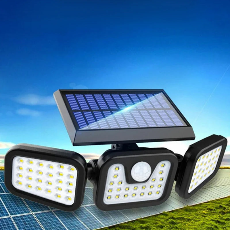 LED Solar Motion Sensor Light