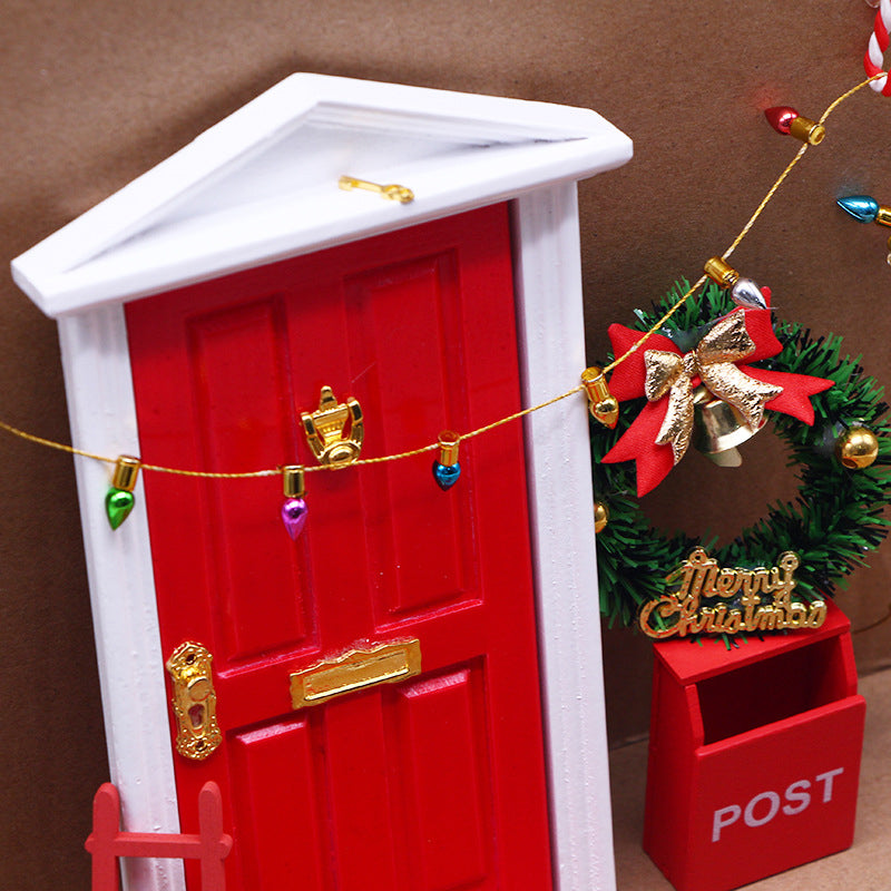 Christmas Elf Door