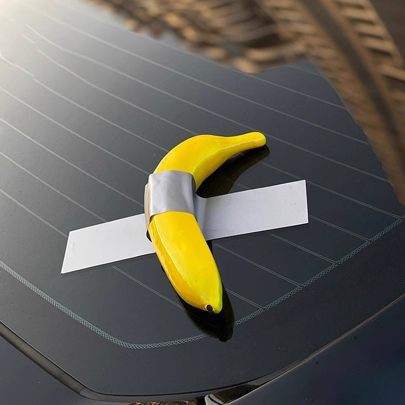 Hand Painted Duct Tape Banana