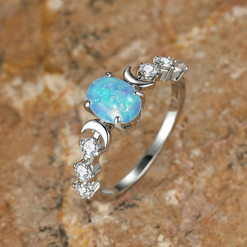 Moon Gemstone Ring