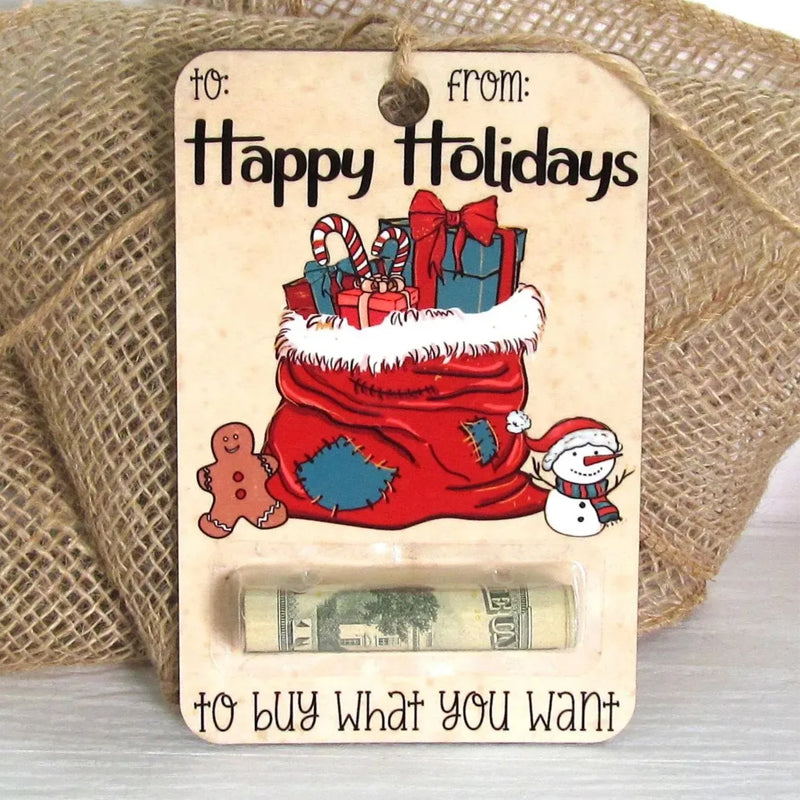 🎅2024 Christmas Gift--💸Santa Christmas Money Holders Gift