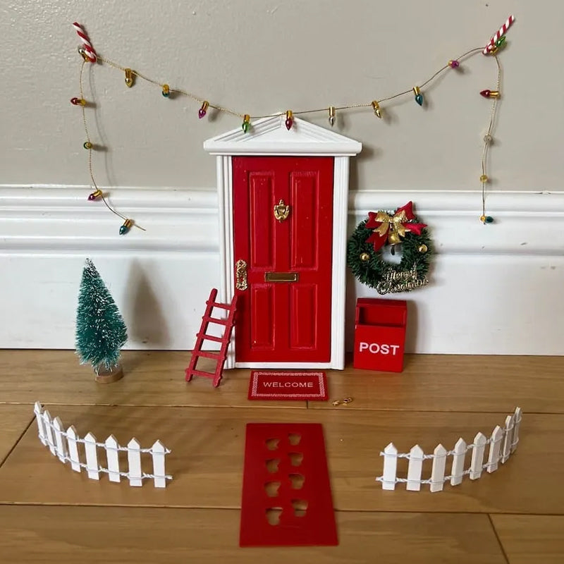 Christmas Elf Door