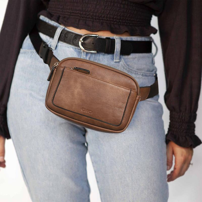 Mini Leather Belt Bag For Women