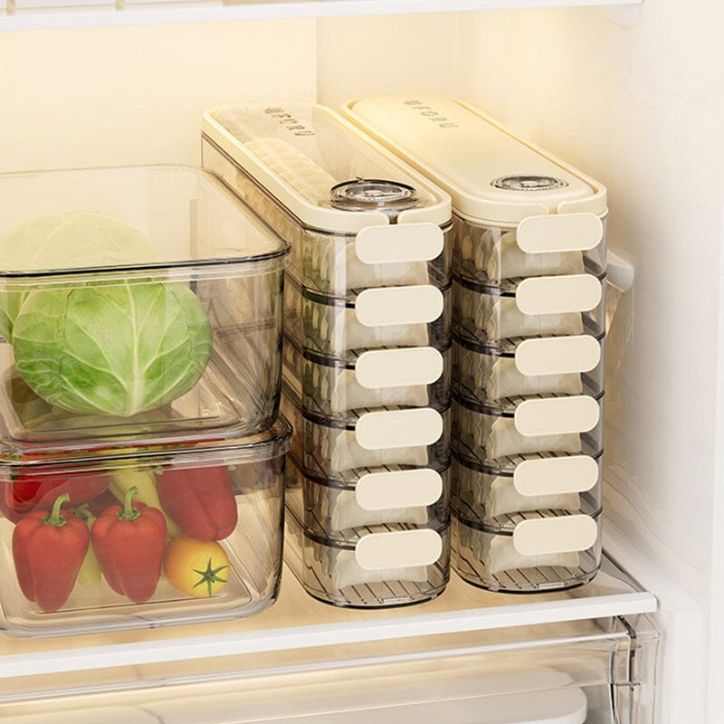 Dumpling Storage Containers With Lids