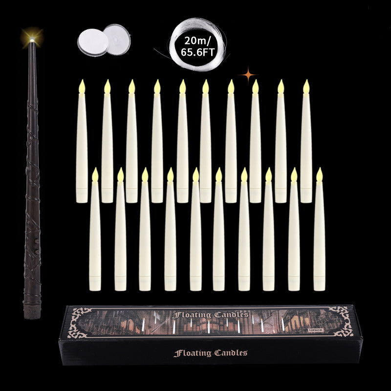 Flameless Taper Floating Candle Lights