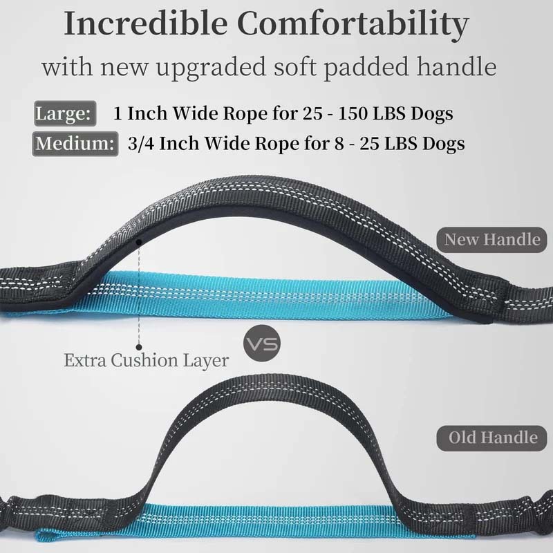 Hands Free Dog Leash With Zipper Pouch