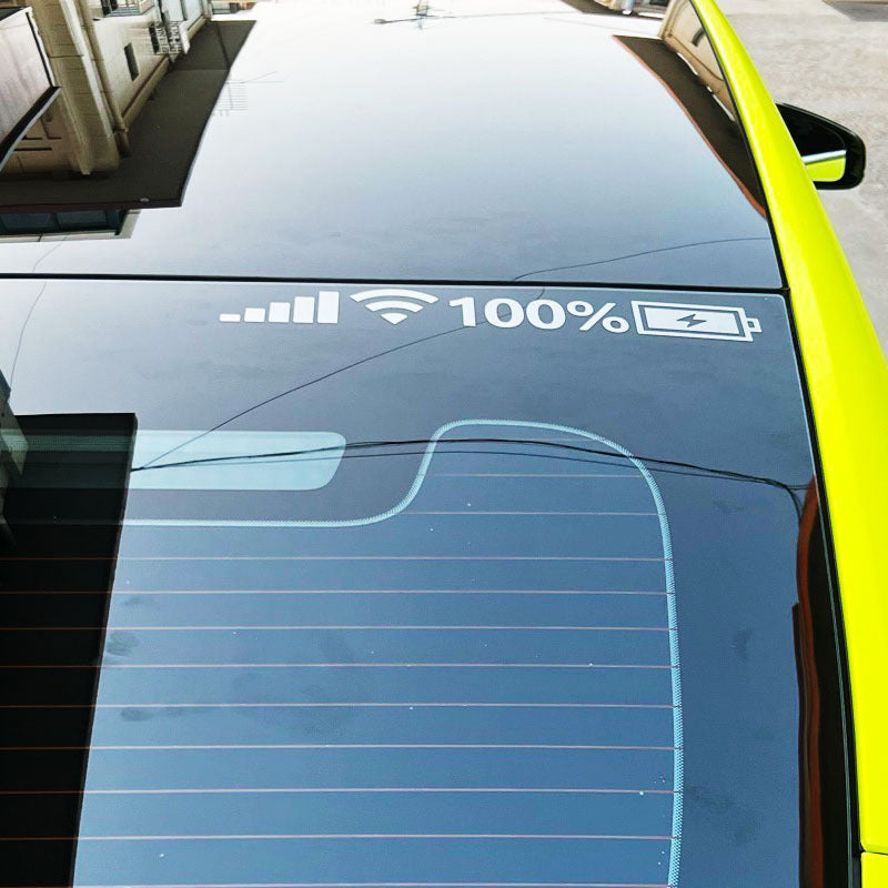 Battery Signal Reflective Sticker