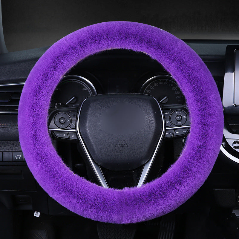 Universal Plush Car Steering Wheel Cover