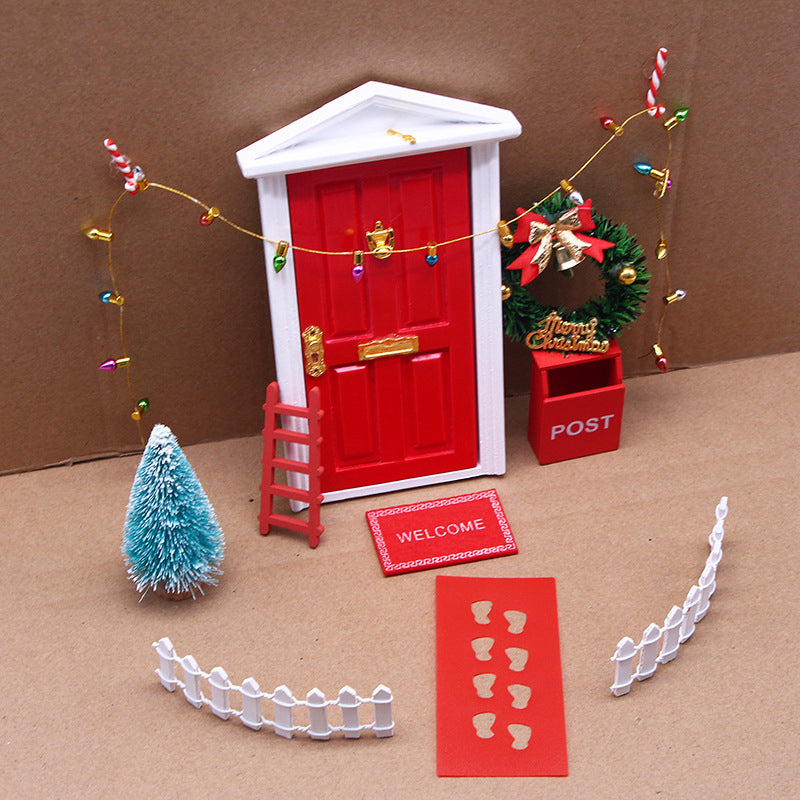 Christmas Elf Door