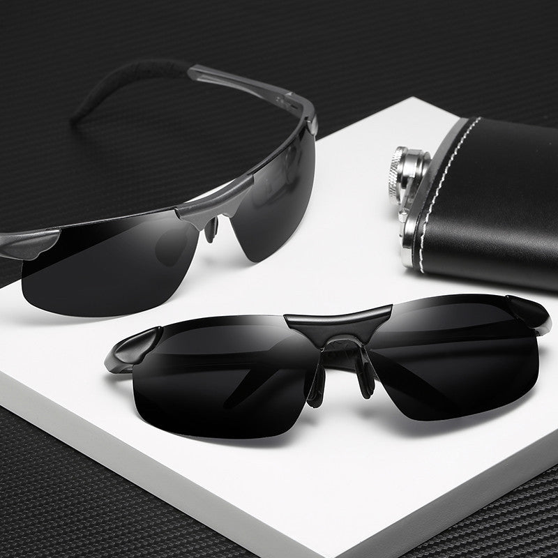 Photochromic Sunglasses with Anti-glare Polarized Lens