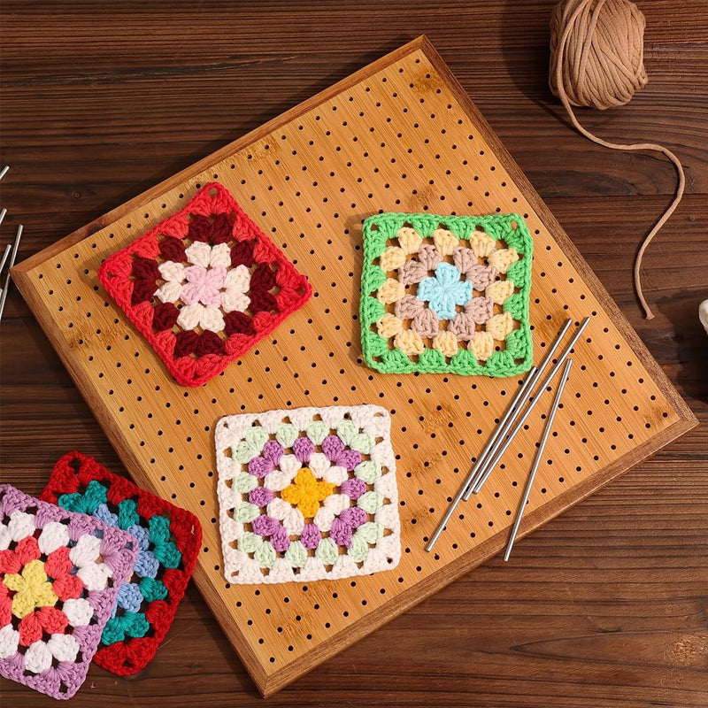 Crochet Blocking Board With Pegs