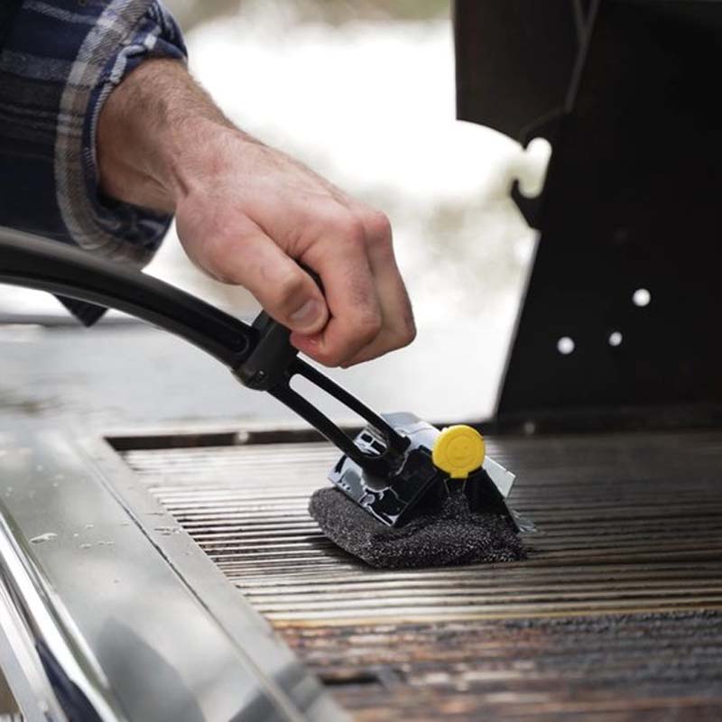 High-Tech BBQ Cleaning Scrubbing Head