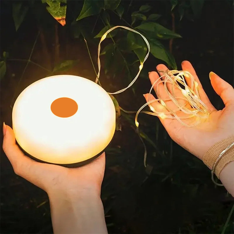 Ultra-long battery life camping atmosphere light string