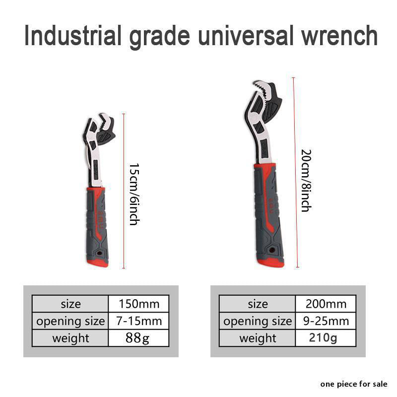 Multifunctional Self-Locking Adjustable Wrench