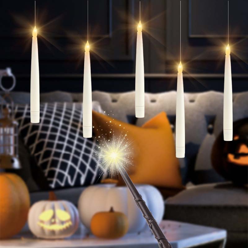 Flameless Taper Floating Candle Lights