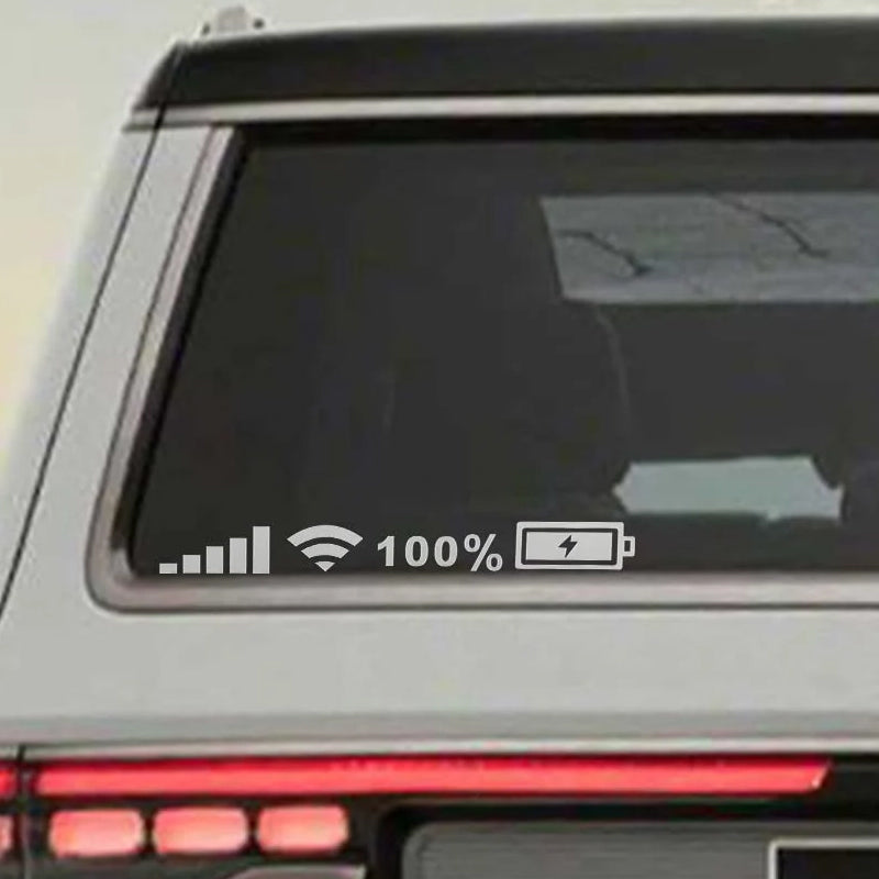 Battery Signal Reflective Sticker