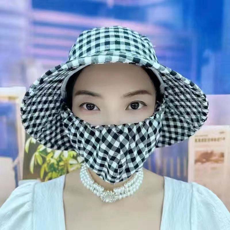 Sun Protection Mask Hat