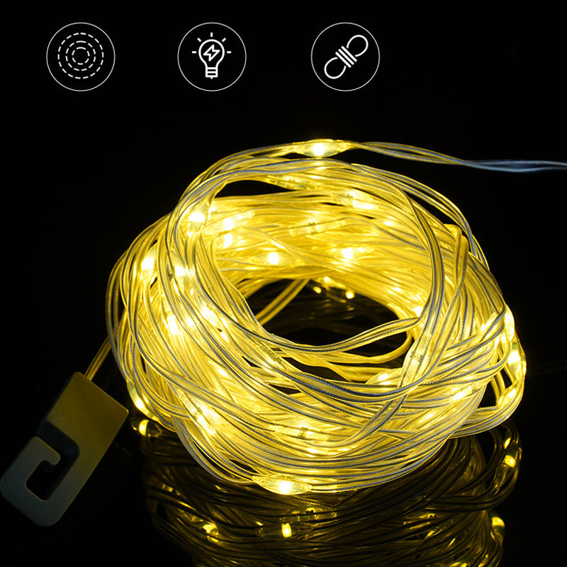 Ultra-long battery life camping atmosphere light string