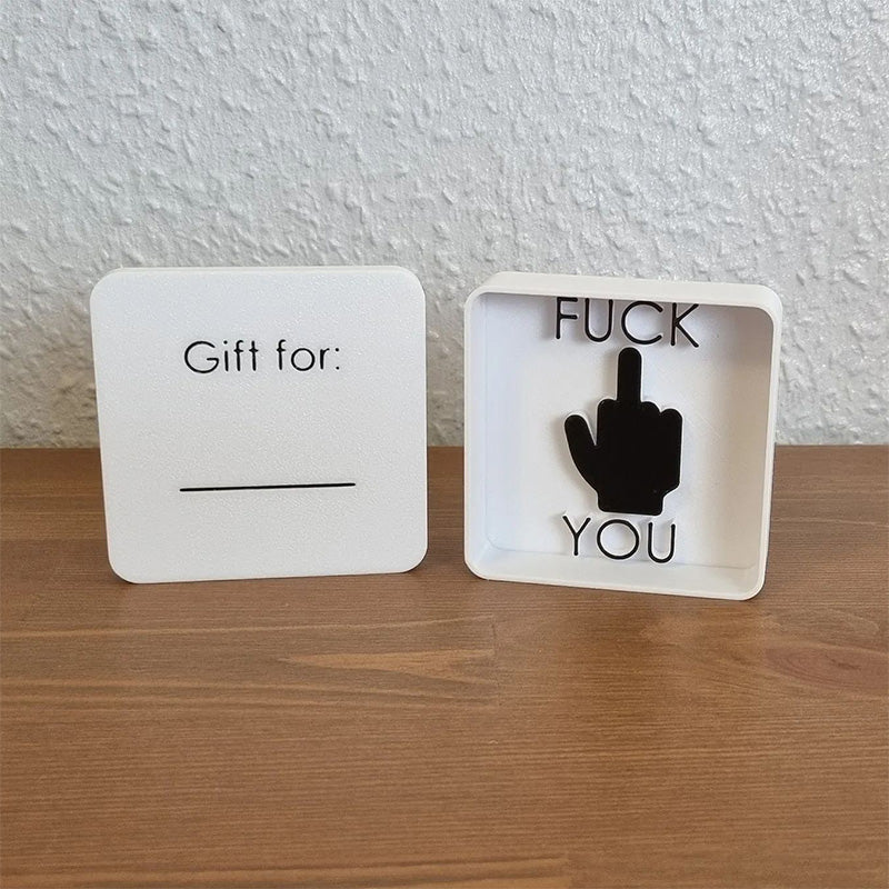 Middle finger Gift Box