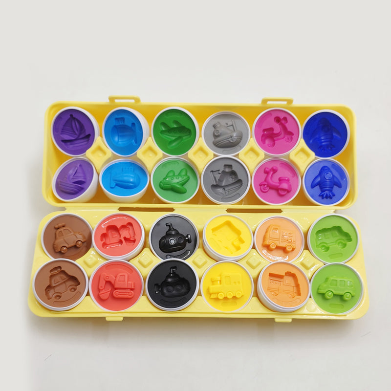 Color & Shapes Matching Egg Set