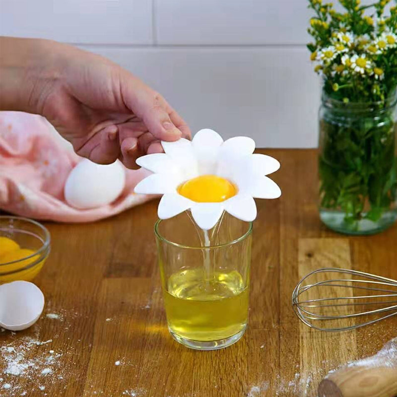 Flower Design Egg Separator