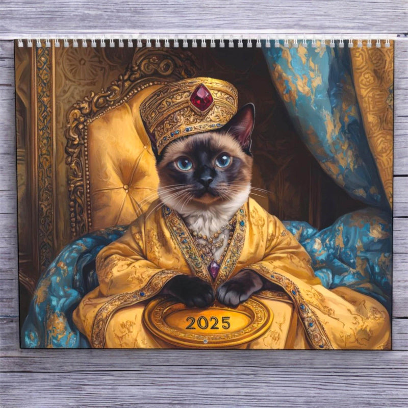 Cats of Oriental Nights Calendar 2025