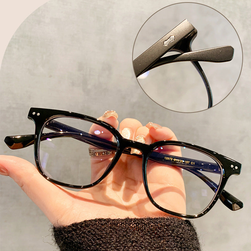 Anti-Blue Light Square Frame Eyeglasses